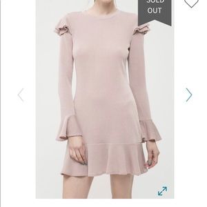 Blu Pepper
Ruffle Knit Dress